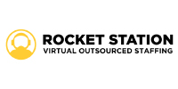 HRWest HR conference Sponsor Rocket Station Logo