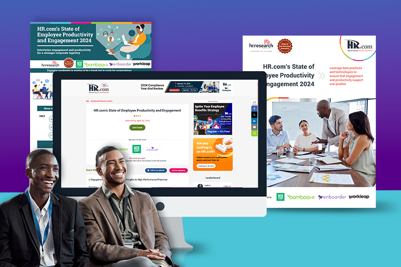 HR.com's state of employee productivity and engagement - Research Deliverables 